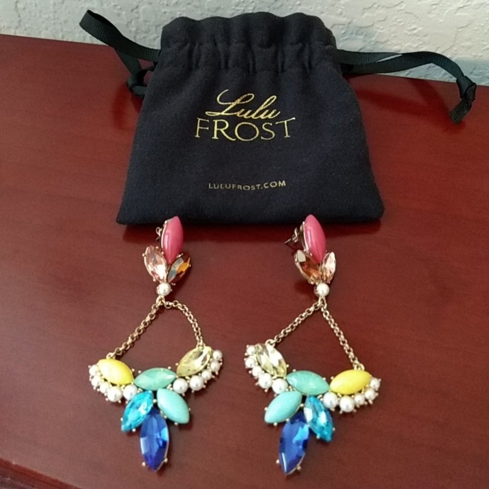 Final $ LuLu Frost drop earrings